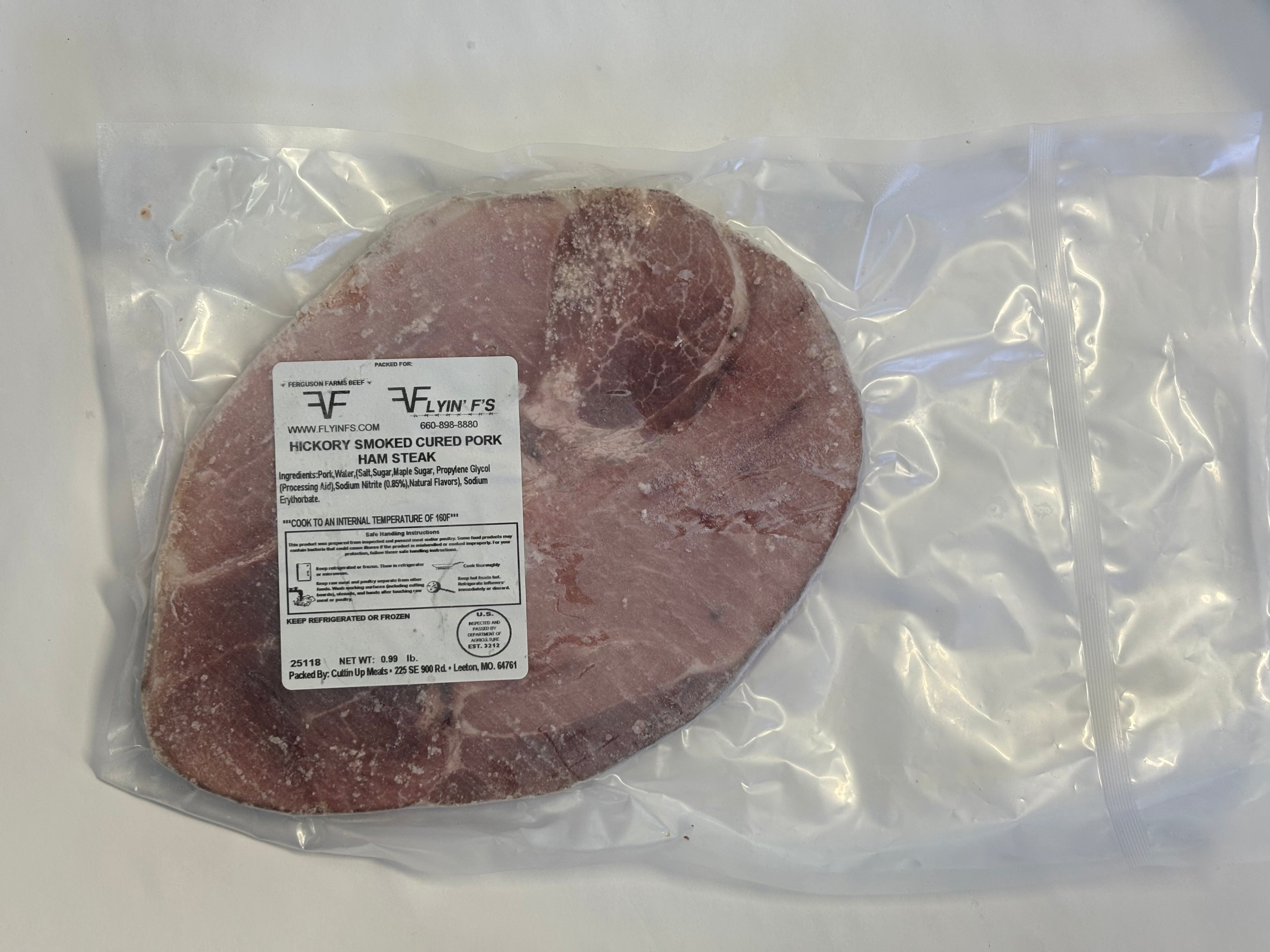 Hickory Smoked Ham Steak
