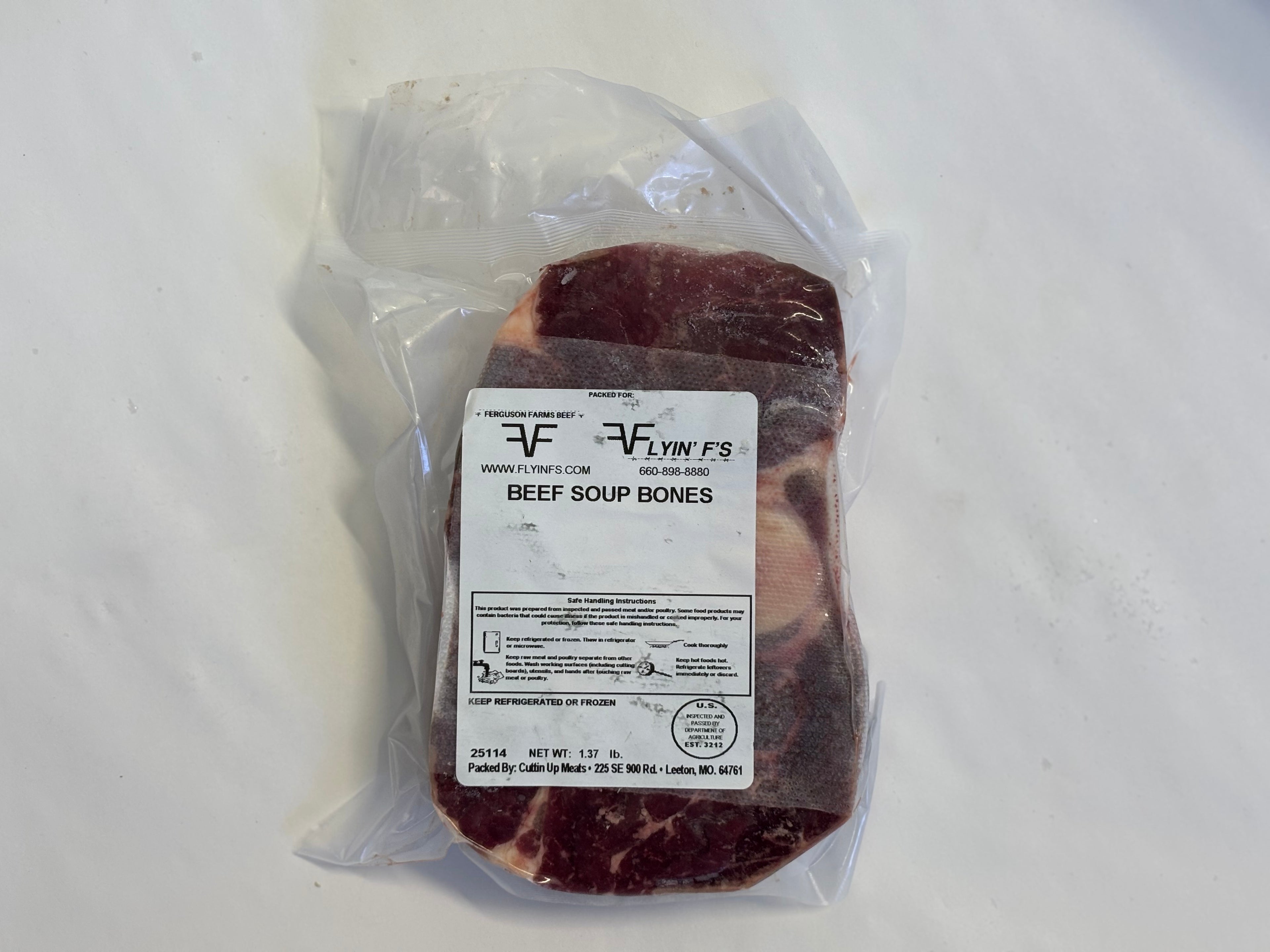 Beef Soup Bones