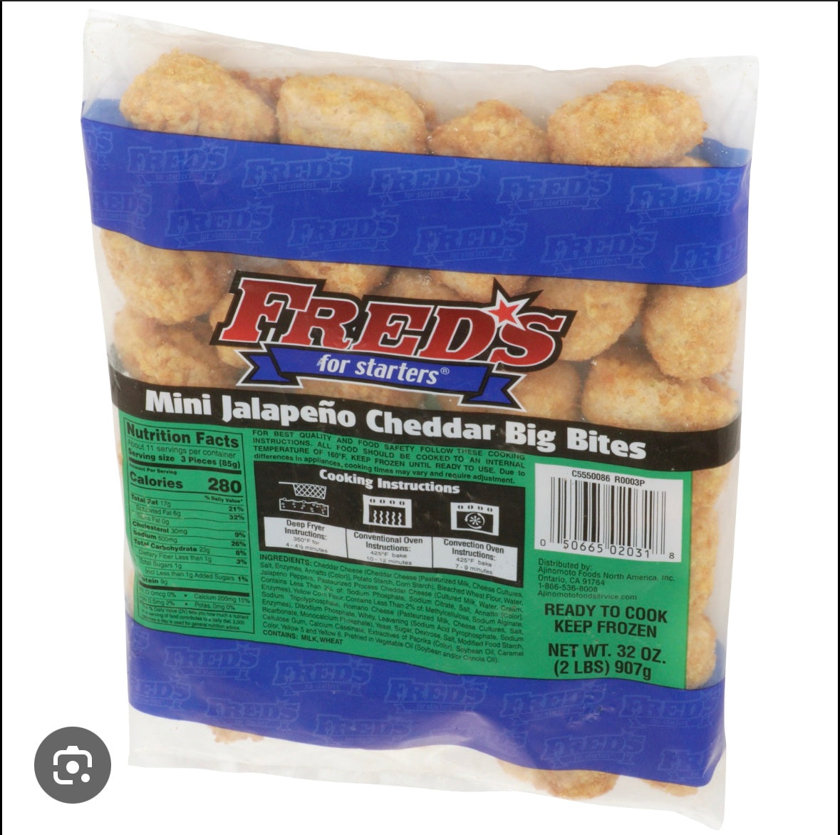 Jalepeno Cheddar Bites